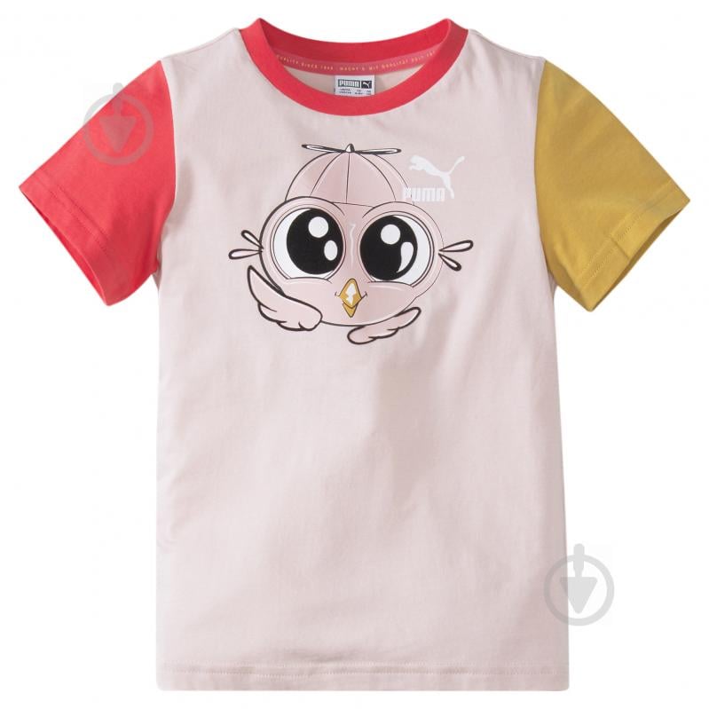 Футболка Puma LIL PUMA Tee 53179436 рожевий - фото 1