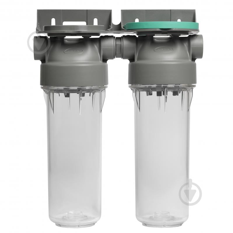 Колба Ecosoft 2P DUPLEX РЕТ прозорий корпус фільтру 3/4" - фото 1