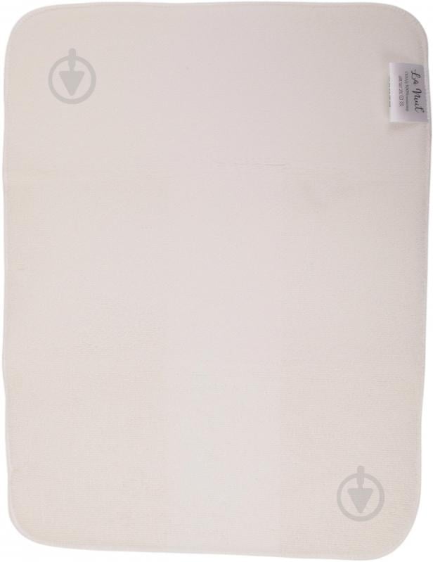 Коврик для сушки посуды La Nuit Ribbo 38х50 см айвори - фото 2 Коврик для сушки посуды La Nuit Ribbo 38х50 см айвори - фото 2