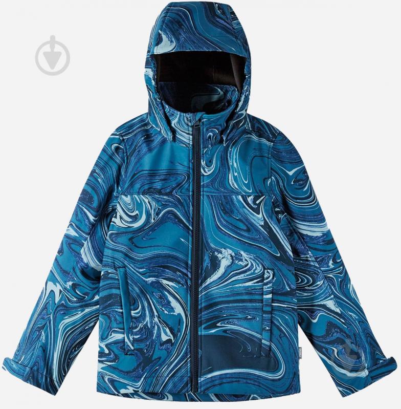 Куртка Reima Softshell Kuopio р.104 темно-синій 5100187B-6983 - фото 2 Куртка Reima Softshell Kuopio р.104 темно-синій 5100187B-6983 - фото 2