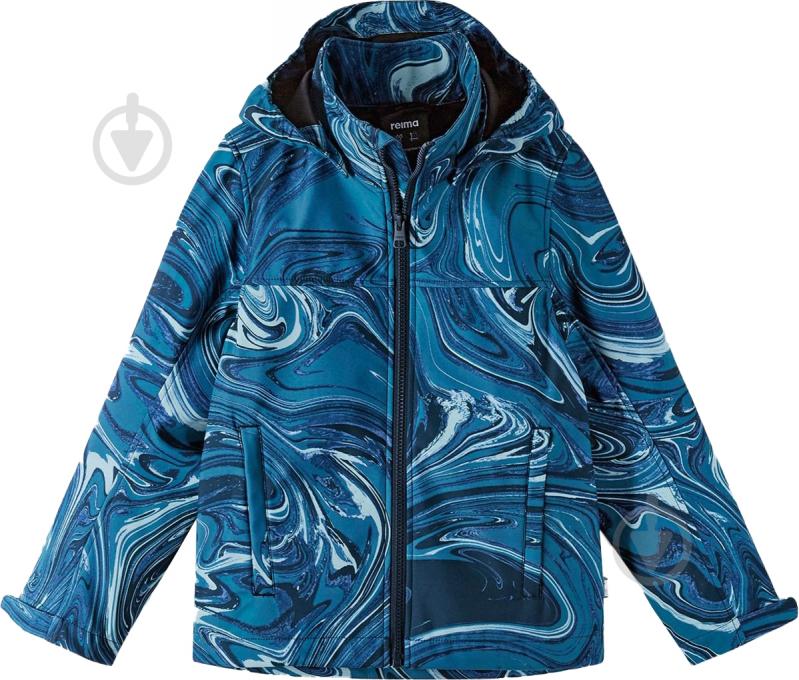 Куртка Reima Softshell Kuopio р.104 темно-синій 5100187B-6983 - фото 1 Куртка Reima Softshell Kuopio р.104 темно-синій 5100187B-6983 - фото 1