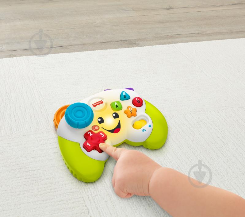 Игрушка развивающая Fisher Price Умный джойстик "Улыбайся и учись" GXR65 - фото 3