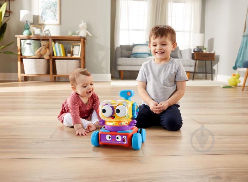 Іграшка інтерактивна Fisher Price Робот 4-в-1 з технологією Smart Stages (багатомовний) HHJ42 - фото 2