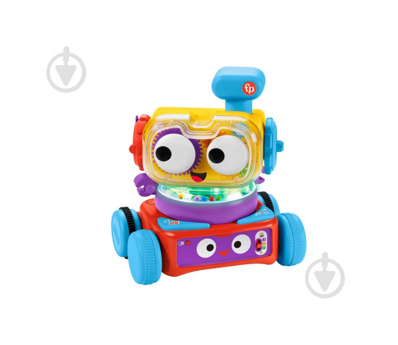 Игрушка интерактивная Fisher Price Робот 4-в-1 с технологией Smart Stages (многоязычный) HHJ42 - фото 3