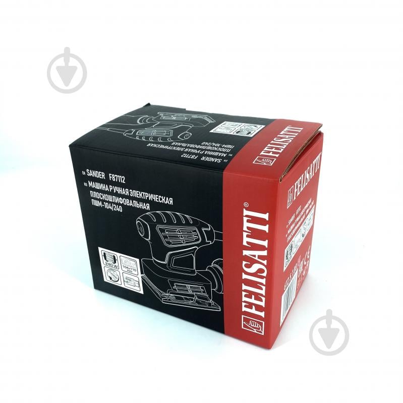 Виброшлифмашина Felisatti ПШМ-104/240/F87112 - фото 4