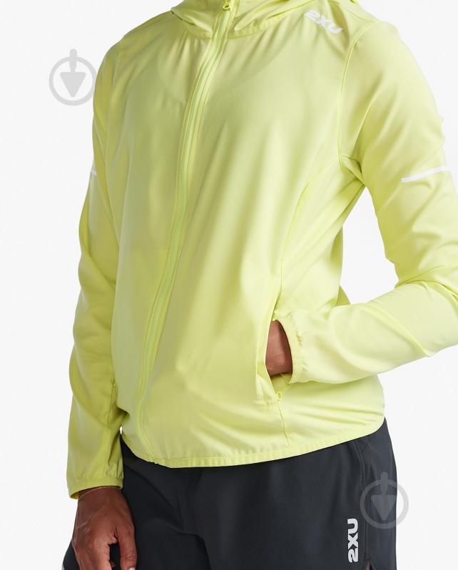 Куртка жіноча 2XU Aero Jacket WR7205a_LLT/WRF р.L жовта - фото 5