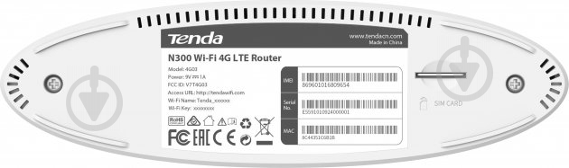 Wi-Fi-роутер TENDA 4G03 - фото 3