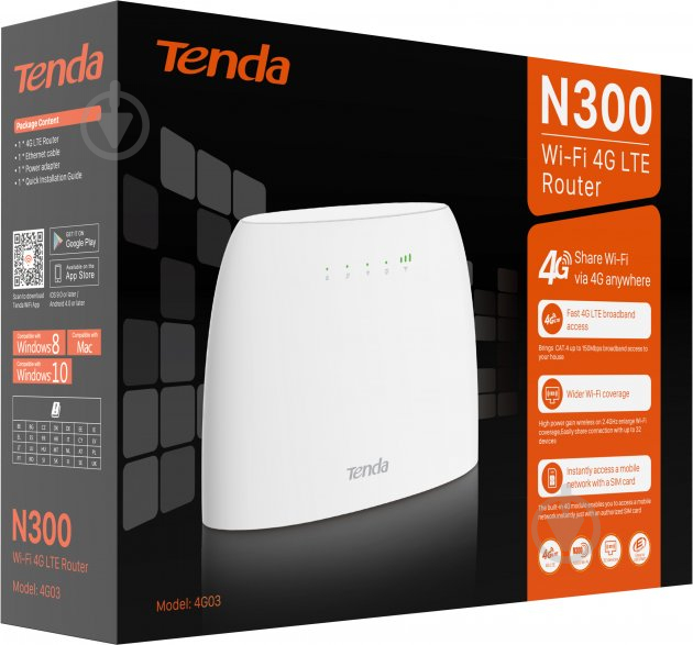 Wi-Fi-роутер TENDA 4G03 - фото 4