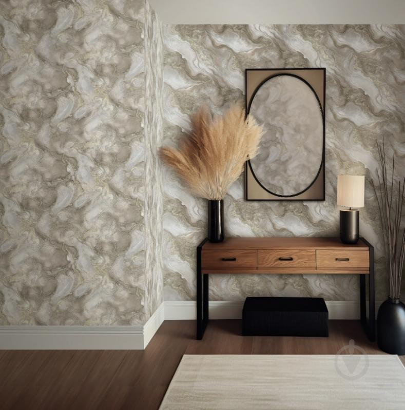 Шпалери вінілові гарячого тиснення Слов'янські шпалери Elegance collection Сяйво 2392-05 1,06x10,05 м - фото 4 Шпалери вінілові гарячого тиснення Слов'янські шпалери Elegance collection Сяйво 2392-05 1,06x10,05 м - фото 4