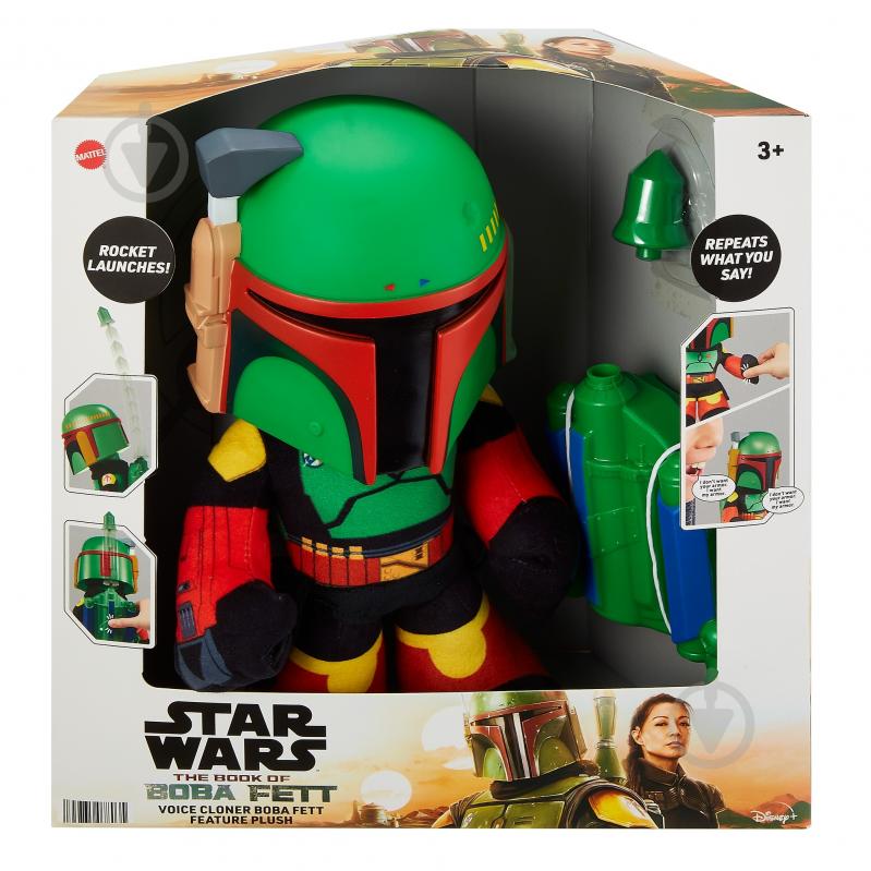 Мягкая игрушка Star Wars "Боба Фетт" HHW55 - фото 4