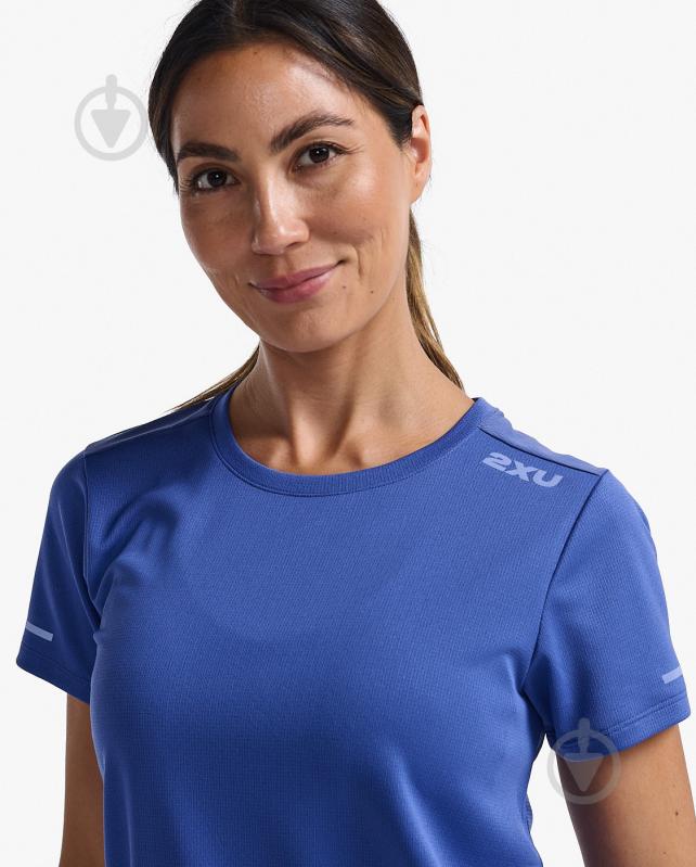 Футболка 2XU Aero Tee WR6565a_MAR/HRF р.XS фіолетовий - фото 5