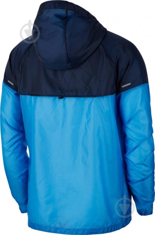 Ветровка мужская Nike M NK WINDRUNNER JKT CK6341-402 р.S голубая - фото 2 Ветровка мужская Nike M NK WINDRUNNER JKT CK6341-402 р.S голубая - фото 2