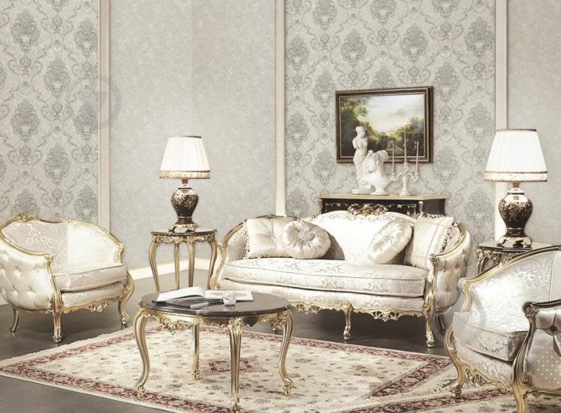 Шпалери вінілові гарячого тиснення Слов'янські шпалери Elegance collection Олександрія 2 2374-10 1,06x10,05 м - фото 4 Шпалери вінілові гарячого тиснення Слов'янські шпалери Elegance collection Олександрія 2 2374-10 1,06x10,05 м - фото 4