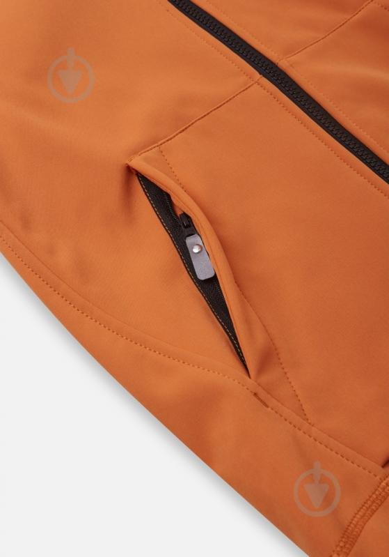 Куртка Reima Softshell Sipoo р.104 оранжевый 5100012A-2680 - фото 4