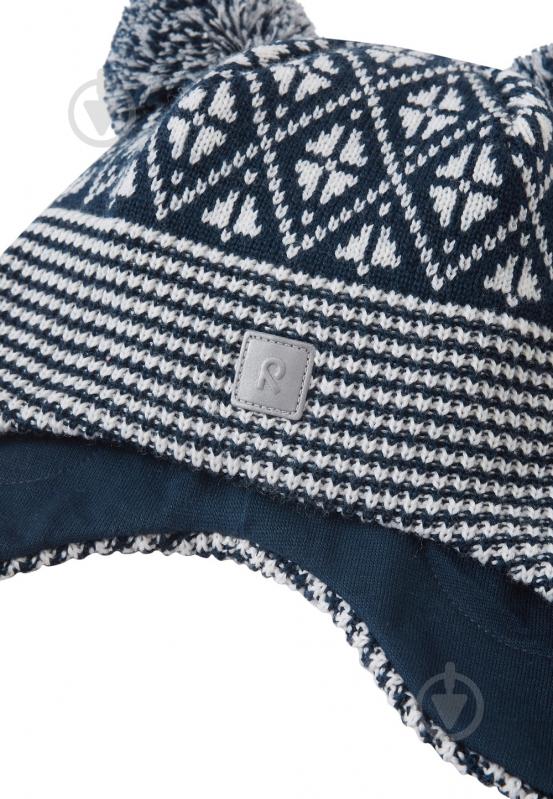 Шапка Reima Kuuru 5300215B-6981 р.46 темно-синий - фото 2 Шапка Reima Kuuru 5300215B-6981 р.46 темно-синий - фото 2