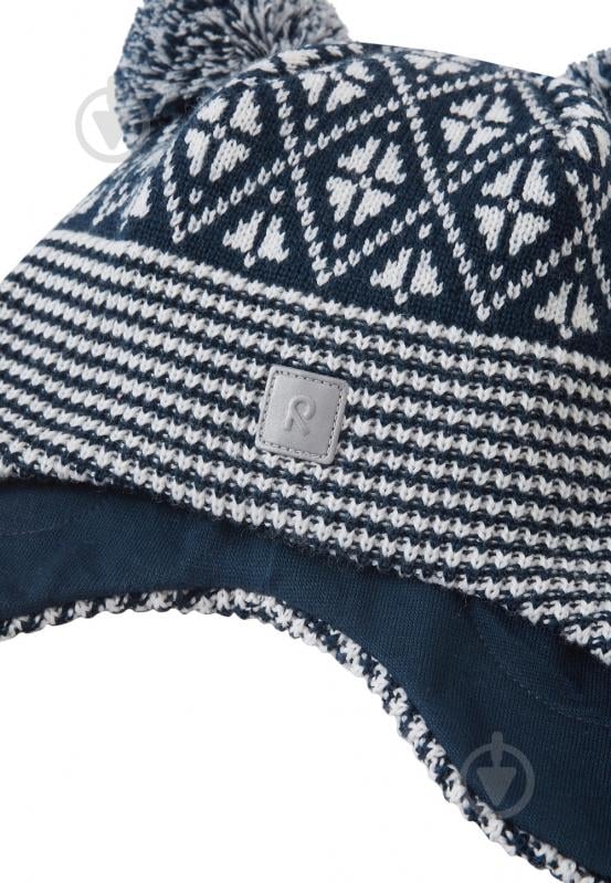 Шапка Reima Kuuru 5300215B-6981 р.50 темно-синий - фото 2 Шапка Reima Kuuru 5300215B-6981 р.50 темно-синий - фото 2