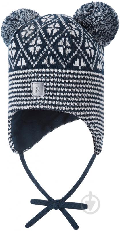 Шапка Reima Kuuru 5300215B-6981 р.50 темно-синий - фото 1 Шапка Reima Kuuru 5300215B-6981 р.50 темно-синий - фото 1