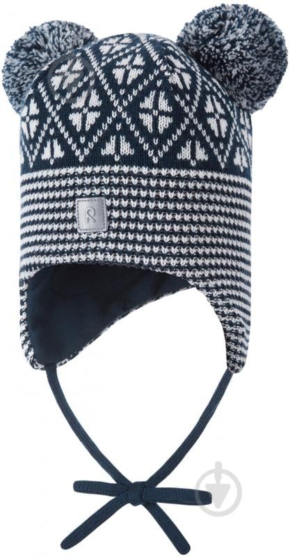 Шапка Reima Kuuru 5300215B-6981 р.52 темно-синий - фото 1 Шапка Reima Kuuru 5300215B-6981 р.52 темно-синий - фото 1