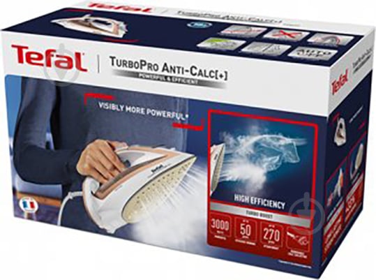 Утюг Tefal TURBO PRO FV5697E1 - фото 16