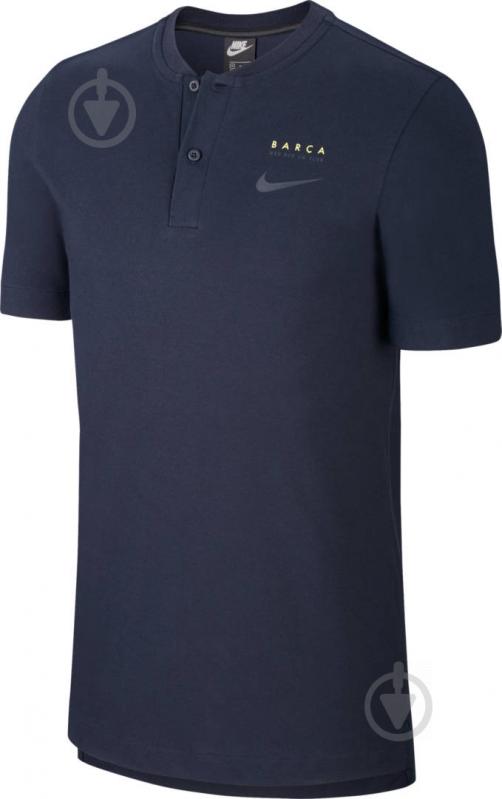 Футболка Nike FCB M NSW MODERN GSP AUT CK9200-475 р.XL темно-синій - фото 1