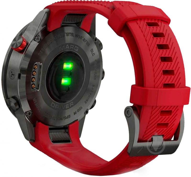 Смарт-часы Garmin MARQ Driver Performance Edition red (010-02567-01) - фото 9