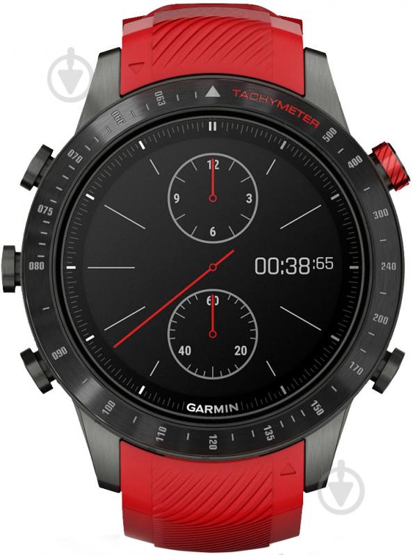 Смарт-часы Garmin MARQ Driver Performance Edition red (010-02567-01) - фото 2