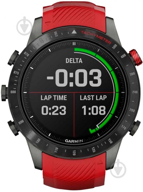 Смарт-часы Garmin MARQ Driver Performance Edition red (010-02567-01) - фото 4