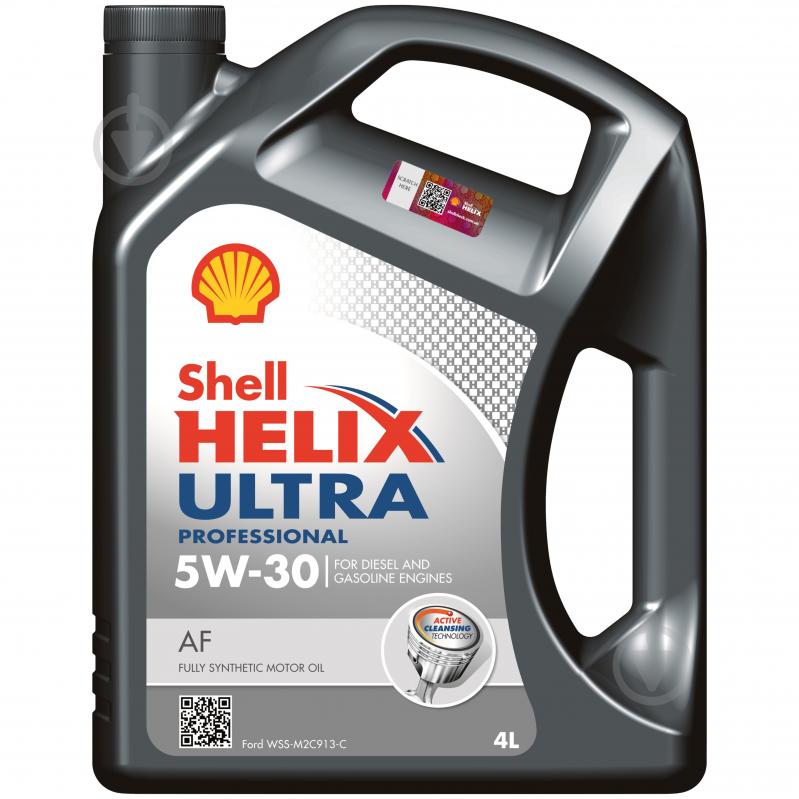 Моторне мастило SHELL Helix Ultra Professional AF 5W-30 4 л (ТОВ-У507899) - фото 1