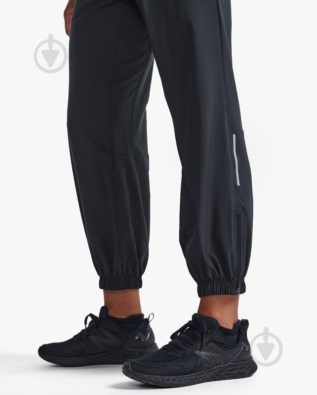 Брюки 2XU Aero Woven Jogger WR7206b_BLK/SRF р. M черный - фото 6