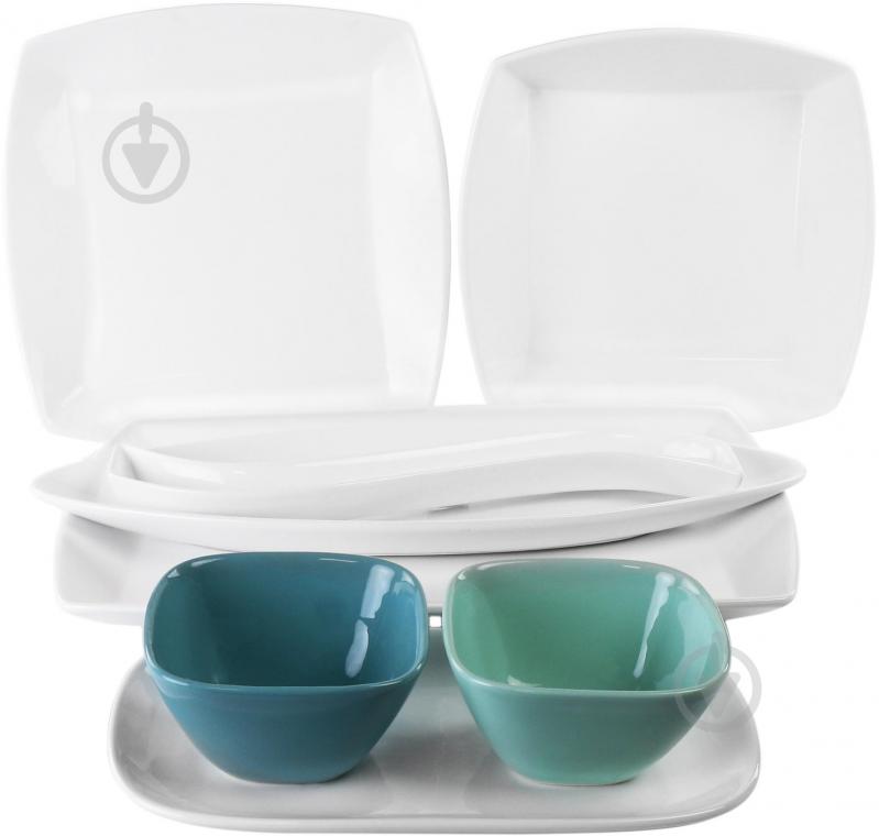 Набор форм для сервировки White 8 предметів - фото 1 Набор форм для сервировки White 8 предметів - фото 1