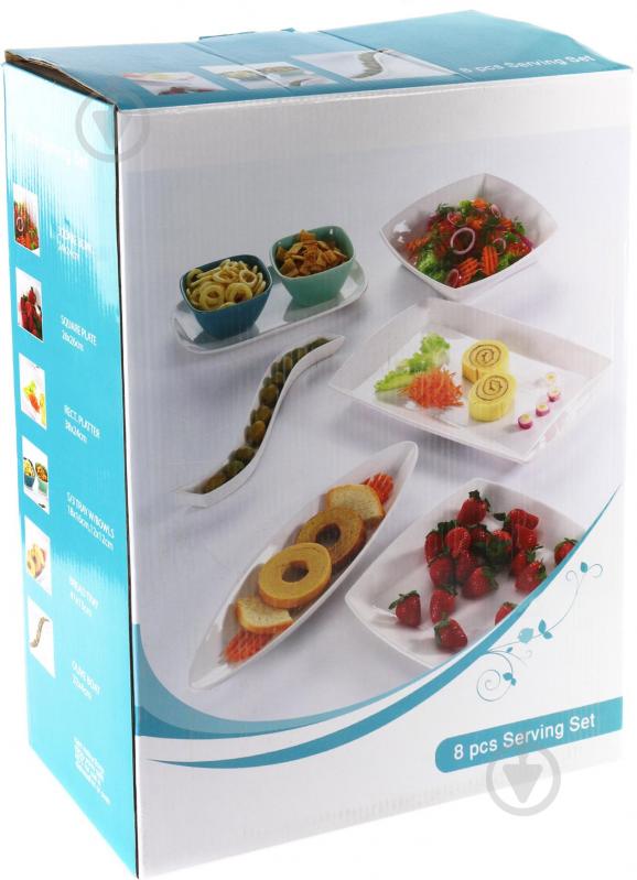 Набор форм для сервировки White 8 предметів - фото 17 Набор форм для сервировки White 8 предметів - фото 17