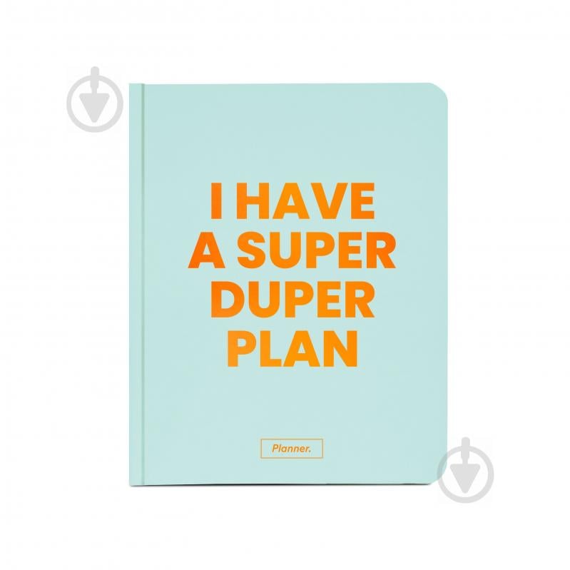 Планер I Have A Super Duper Plan Turquoise Orner - фото 1