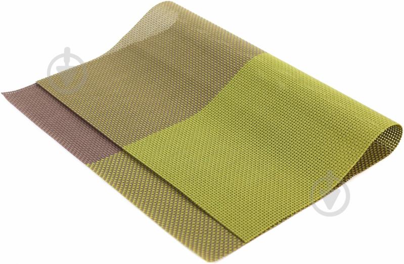 Коврик для сервировки Кватро 30x45 см зеленый - фото 3