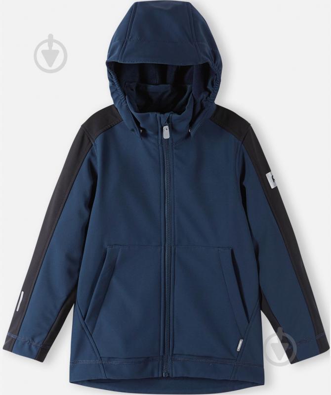 Куртка Reima Softshell Sipoo р.104 темно-синий 5100012A-6980 - фото 3 Куртка Reima Softshell Sipoo р.104 темно-синий 5100012A-6980 - фото 3