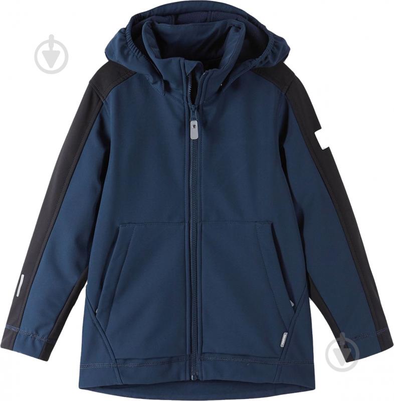 Куртка Reima Softshell Sipoo р.104 темно-синий 5100012A-6980 - фото 1 Куртка Reima Softshell Sipoo р.104 темно-синий 5100012A-6980 - фото 1