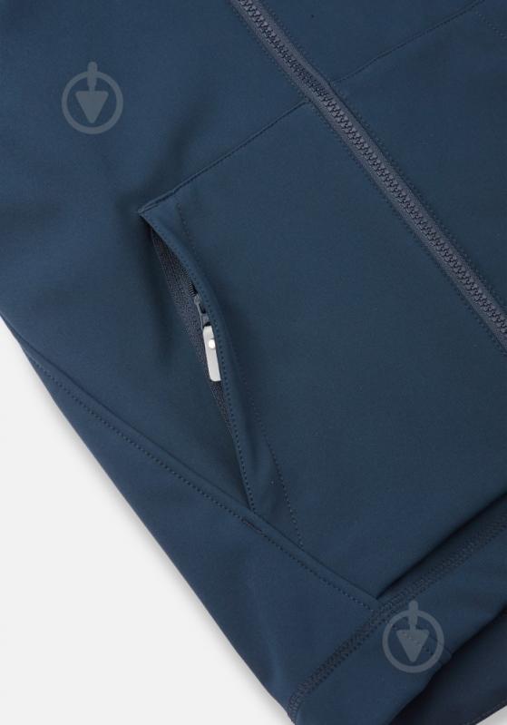 Куртка Reima Softshell Sipoo р.104 темно-синий 5100012A-6980 - фото 4 Куртка Reima Softshell Sipoo р.104 темно-синий 5100012A-6980 - фото 4