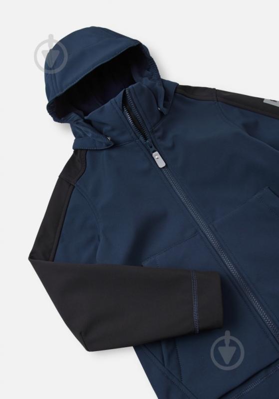 Куртка Reima Softshell Sipoo р.104 темно-синий 5100012A-6980 - фото 9 Куртка Reima Softshell Sipoo р.104 темно-синий 5100012A-6980 - фото 9