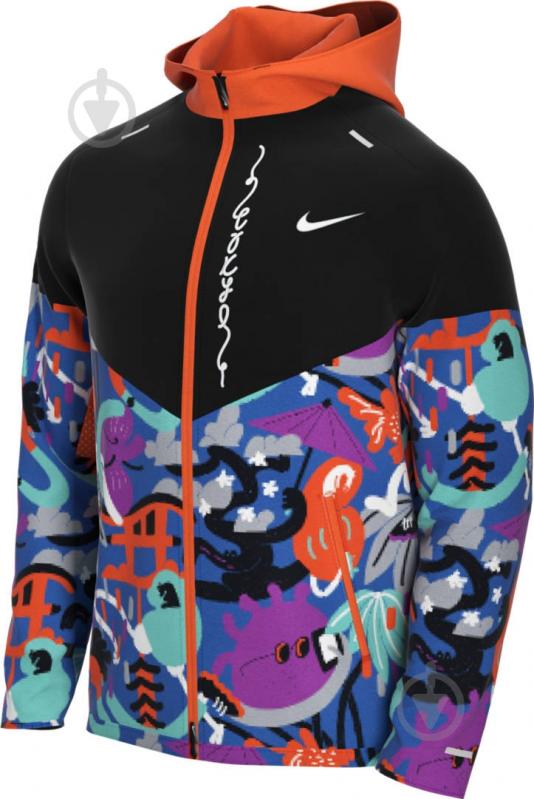 Ветровка мужская Nike M NK WINDRUNNER JKT TKO CT2852-010 р.S черная - фото 1 Ветровка мужская Nike M NK WINDRUNNER JKT TKO CT2852-010 р.S черная - фото 1