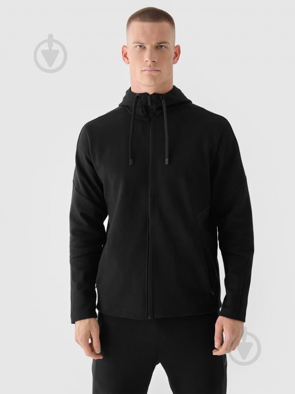 Джемпер 4F SWEATSHIRT M1708 RL9SAW24TSWSM1708-20S р.L чорний - фото 1