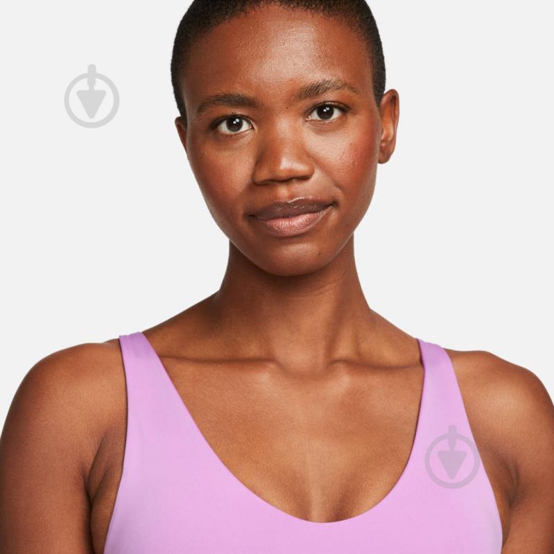 Бра Nike W NK DF INDY PLUNGE CUTOUT BRA DV9837-532 р.2XL розовый - фото 3