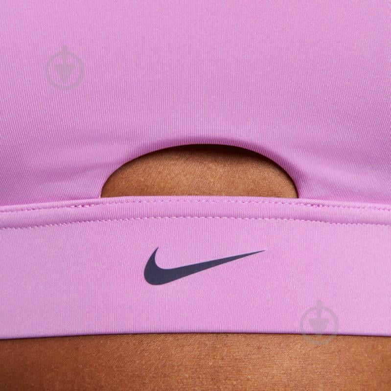 Бра Nike W NK DF INDY PLUNGE CUTOUT BRA DV9837-532 р.XS розовый - фото 5