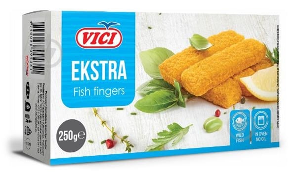 Рыбные палочки VICI из рубленого филе 250 г - фото 1 Рыбные палочки VICI из рубленого филе 250 г - фото 1