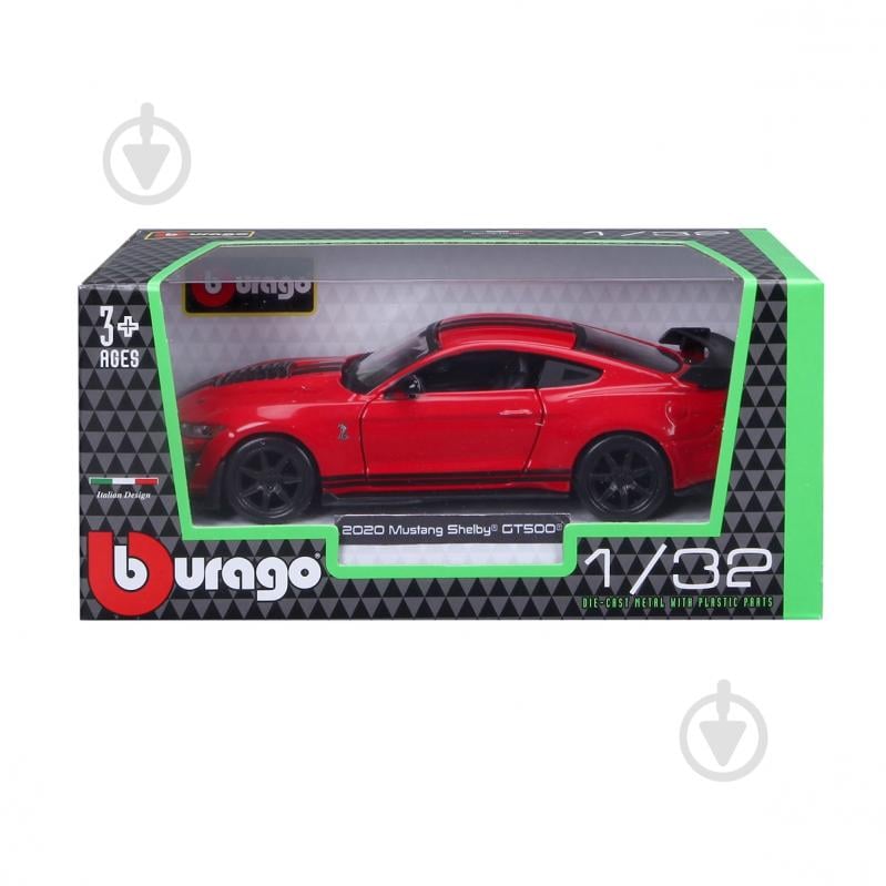 Автомодель Bburago 1:32 Ford Shelby GT500 18-43050 - фото 4