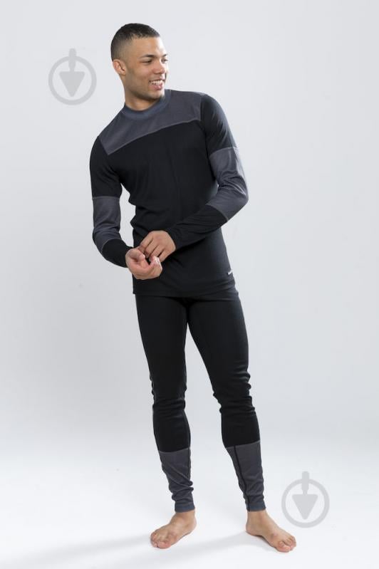 Комплект термобілизни Craft Baselayer Set Man 1905332-999975 р.M чорний - фото 2