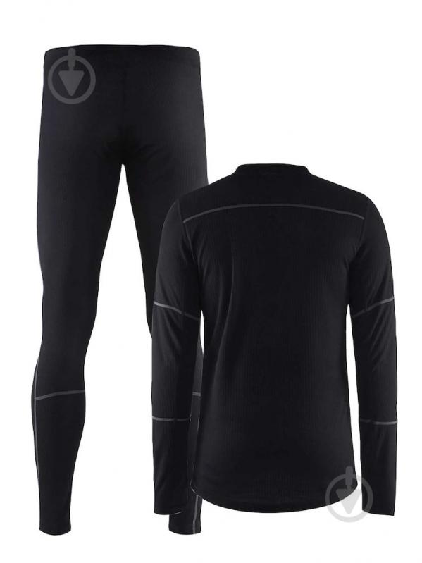 Комплект термобелья Craft Baselayer Set Man 1905332-999985 р.XL черный - фото 2