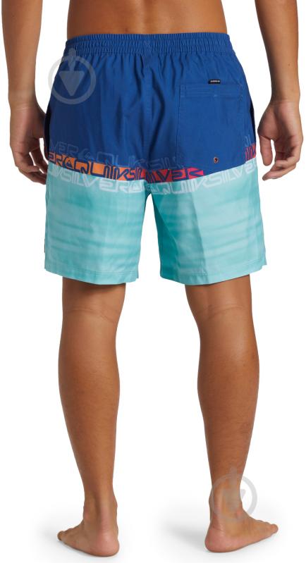 Шорты Quiksilver EVERYDAY WORDBLOCK VOLLEY 17 AQYJV03150-BYC6 р. L голубой - фото 2