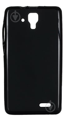 Накладка на корпус Drobak Elastic PU для Lenovo A536 black (216747) - фото 1