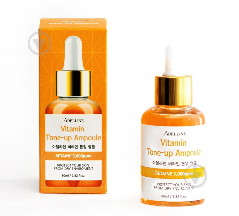 Сыворотка Adelline для сияния кожи с витаминами Vitamin Tone-Up Ampoule 80 мл - фото 1