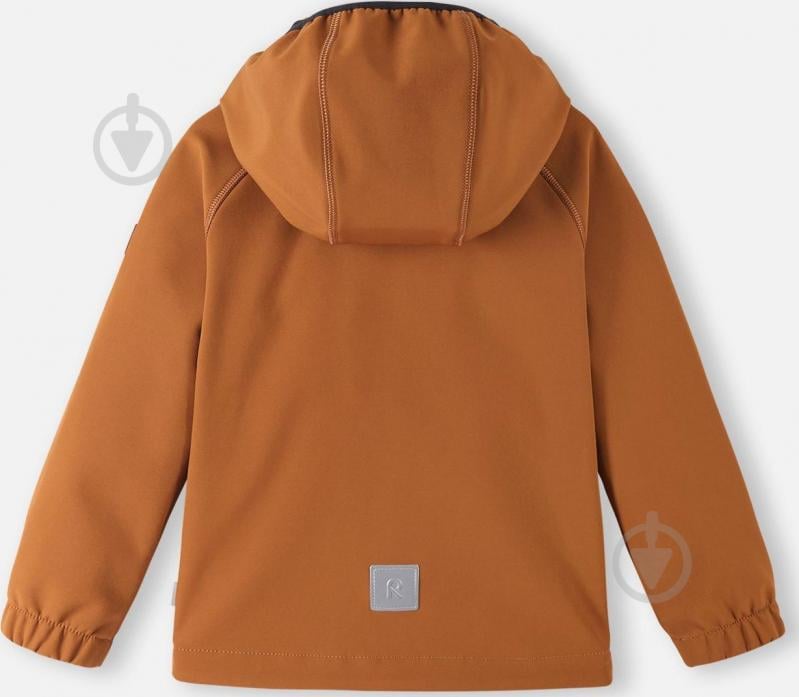 Куртка унісекс Reima Softshell Vantti р.98 коричневий 5100009A-1490 - фото 2