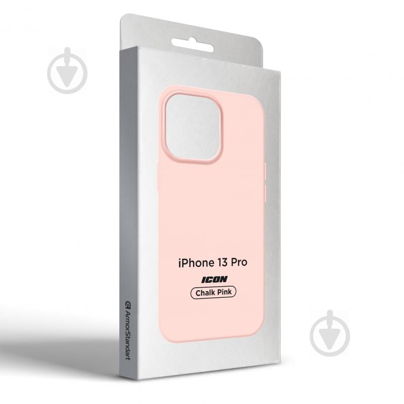 Панель Armorstandart ICON Case для Apple iPhone 13 Pro Chalk Pink (ARM60588) для Apple iPhone 13 Pro (ARM60588) - фото 3